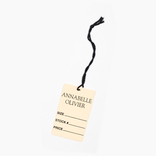 Ink Printed String Tags