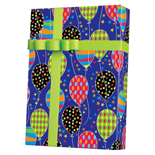 Dot and Stripe Recycled Wrapping Paper -   Recycled wrapping paper,  Wrapping paper, Recycled paper
