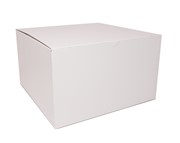10 x 10 x 6 White One-Piece Giftware Boxes (Case of 50) White-One-Piece-Giftware-Boxes-10106