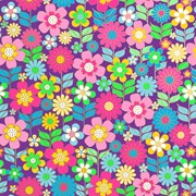 30" x 208' (quarter ream) - B382 - Dazzling Daisies B382.30.208