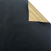 24" x 417' (half ream) - B979D - Black & Gold on Kraft B979D.24.417