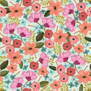 30" x 833' (full ream) -B209 - Floral Delight B209.30.833