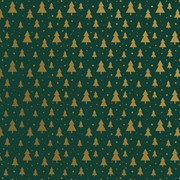 24" x 208' (quarter ream)  - XB817 - Modern Trees Kraft XB817.24.208