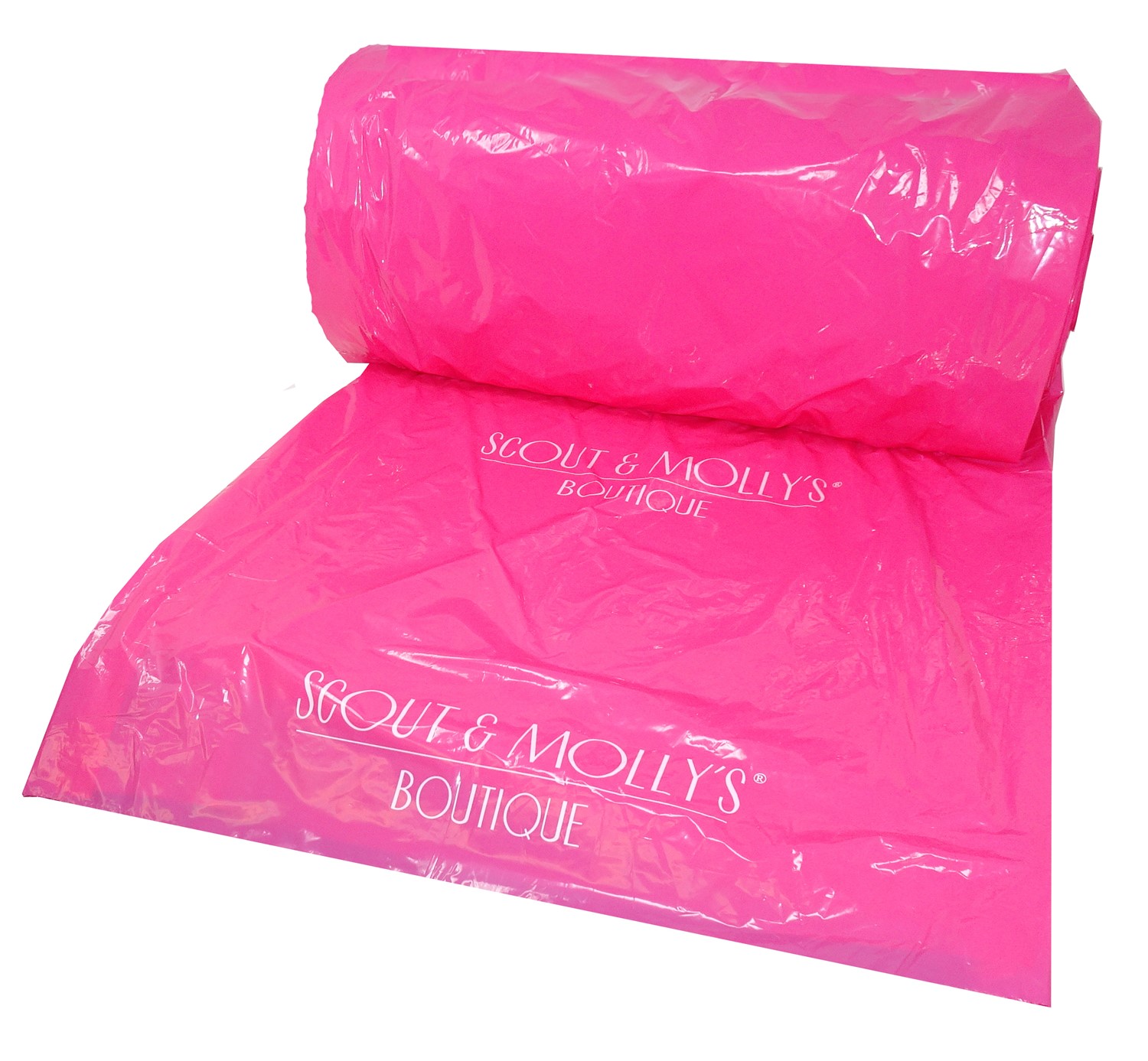 Pink Rolled Garment Bag | ScoutMolly