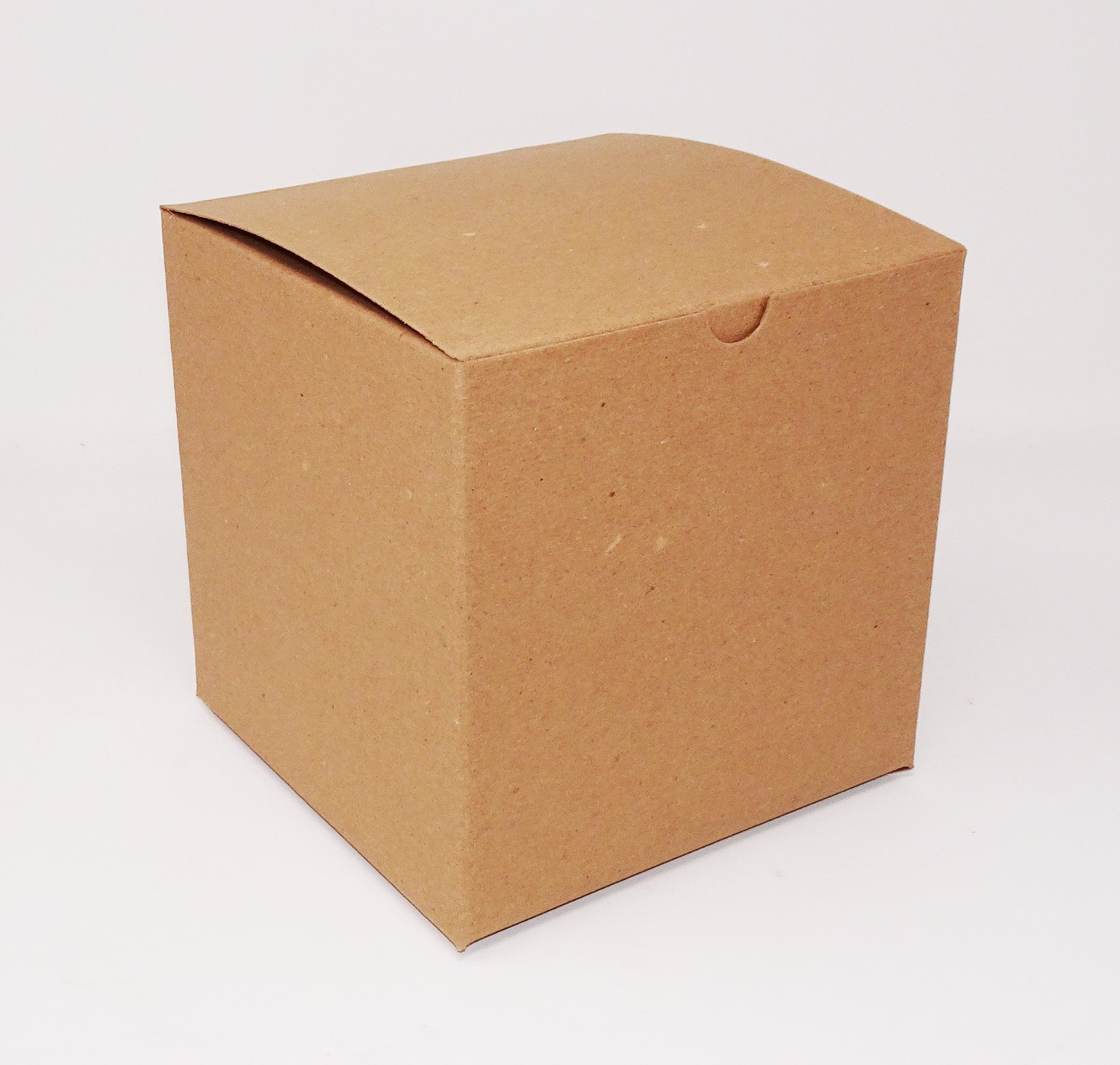 4 x 4 x 4 Kraft Pinstripe One-Piece Giftware Boxes (Case of 100) Kraft-Pinstripe-One-Piece-Giftware-Boxes-444