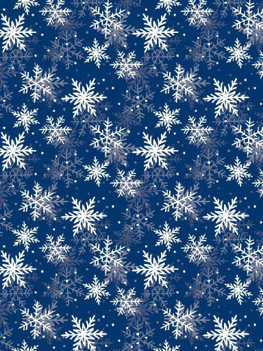 24 X 417 Val 5015 Blue Snowflake Gift Wrap | GuardianPKG