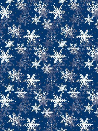 Blue Christmas Wrapping Paper