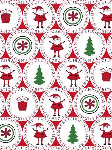 Western Holiday Christmas Gift Wrap 1/2 Ream 417 ft x 24 in