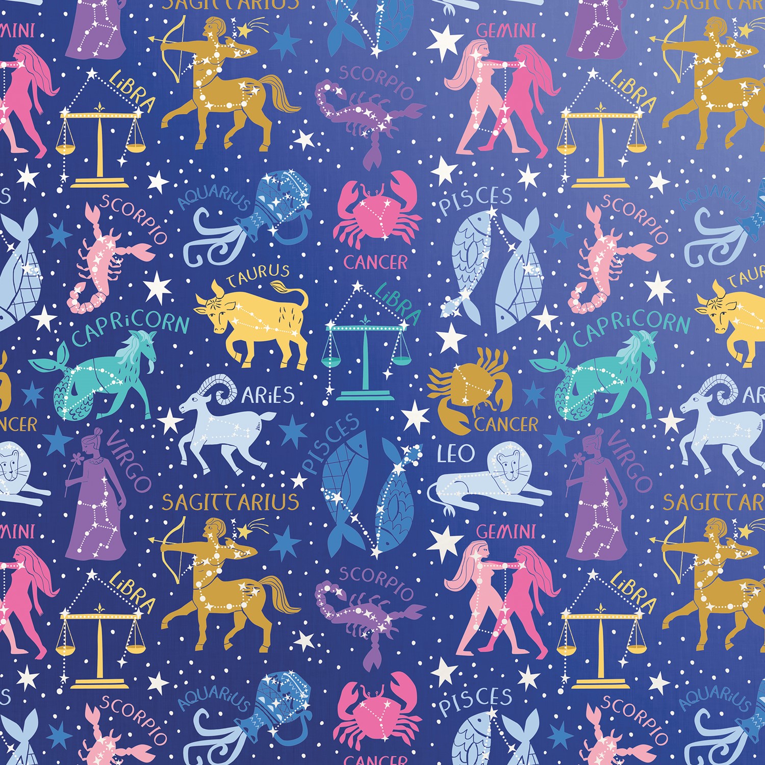 24" x 208' (quarter ream)  - B308 - Astrology B308.24.208