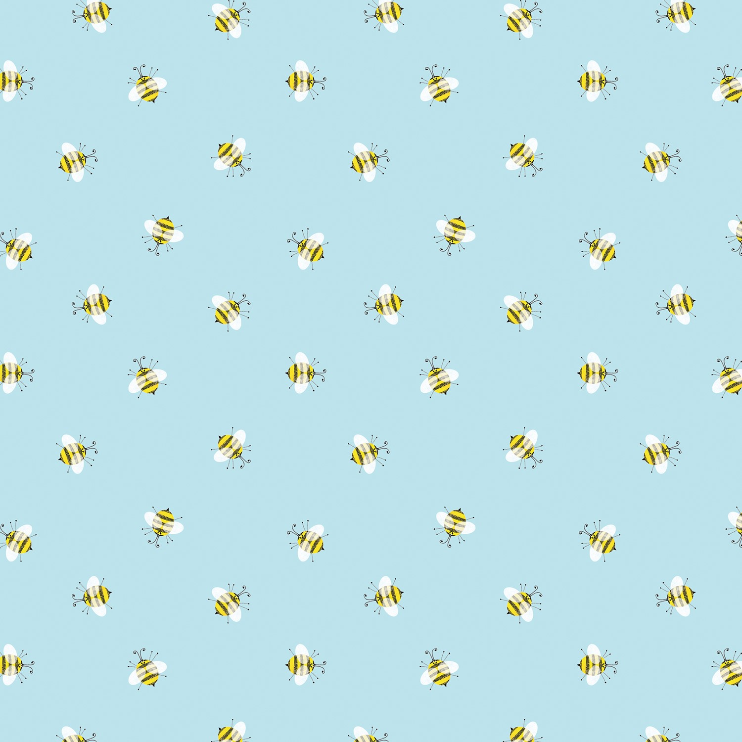 24" x 208' (quarter ream)  - B326 - Honey Bees B326.24.208