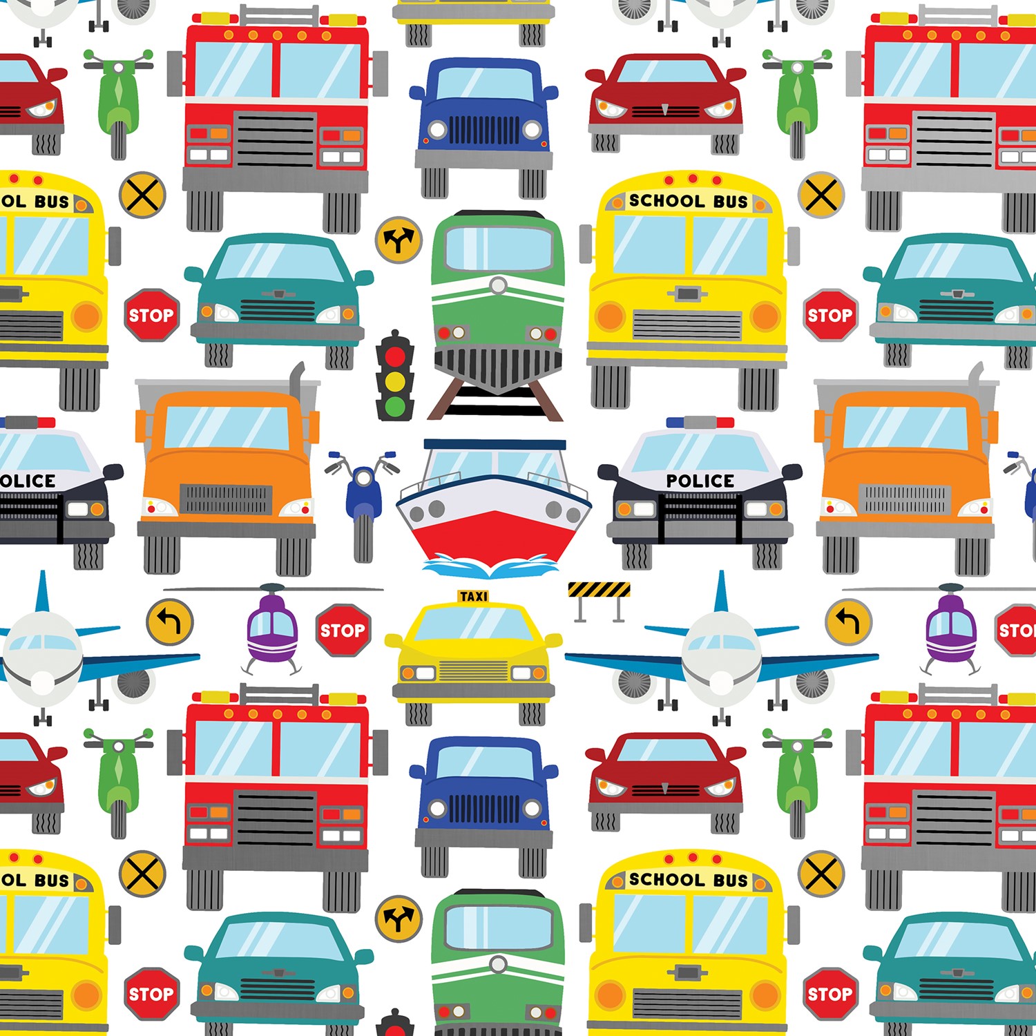 24" x 417' (half ream) -  B369 - Traffic Jam B369.24.417