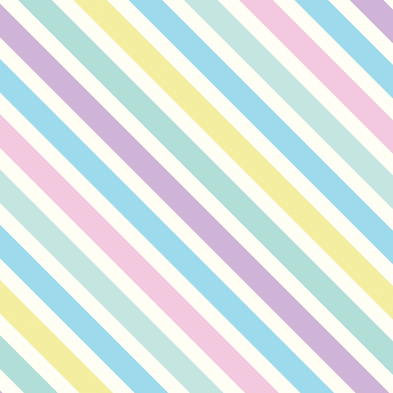 24" x 417' (half ream) - B345 - Pastel Stripes B345.24.417