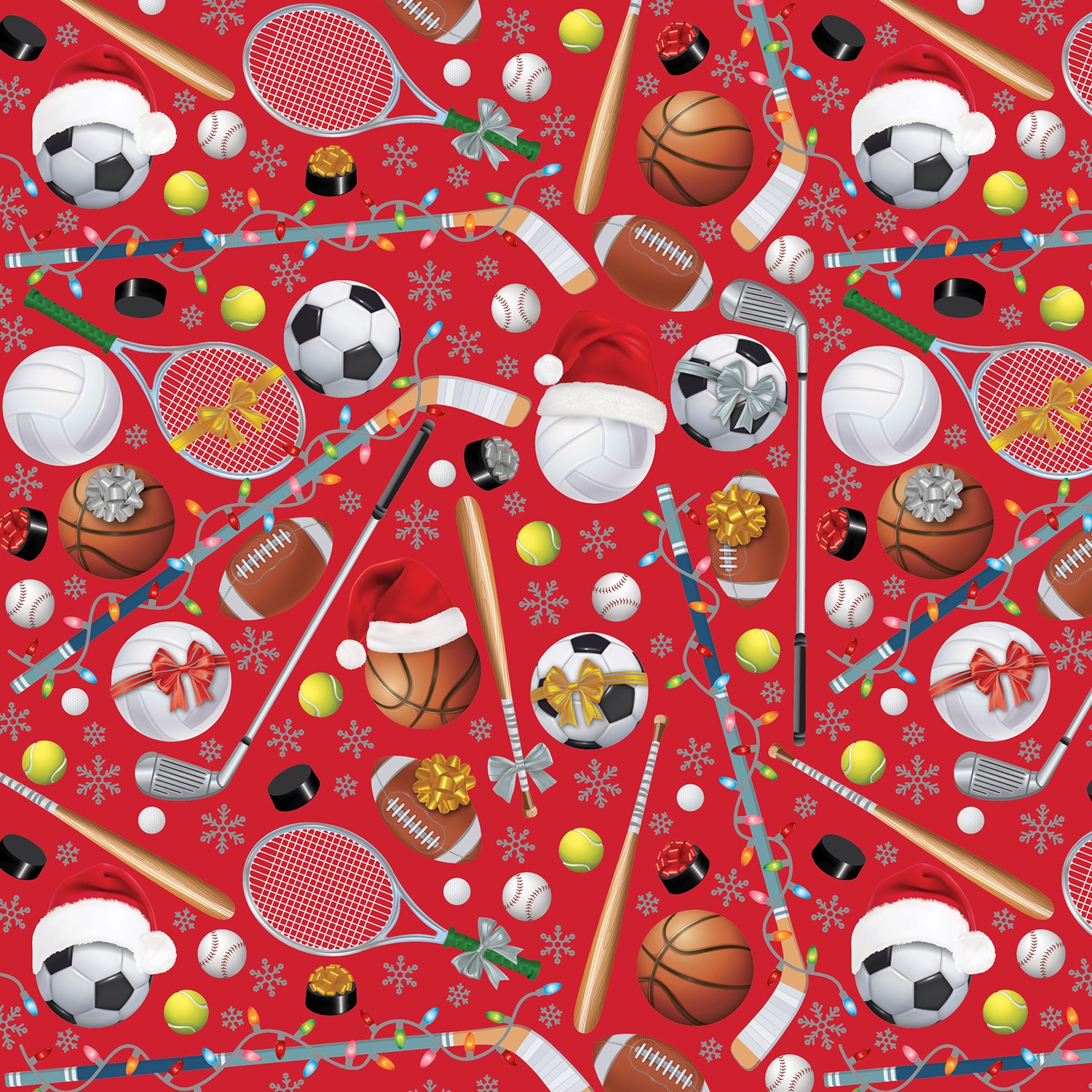 24" x 417' (half ream) - XB685 - Festive Sports XB685.24.417