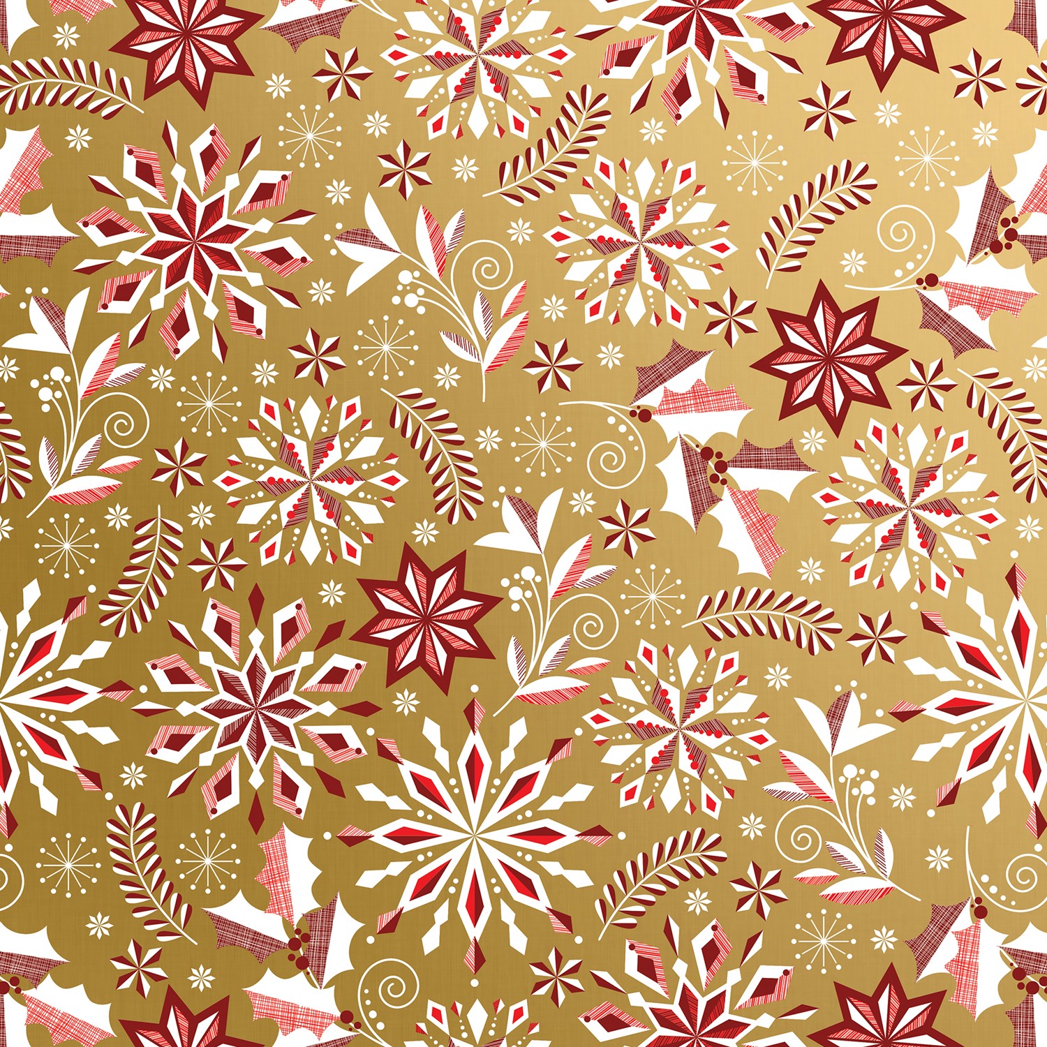 30" x 417' (half ream) - XB759 - Merriment Gold XB759.30.417