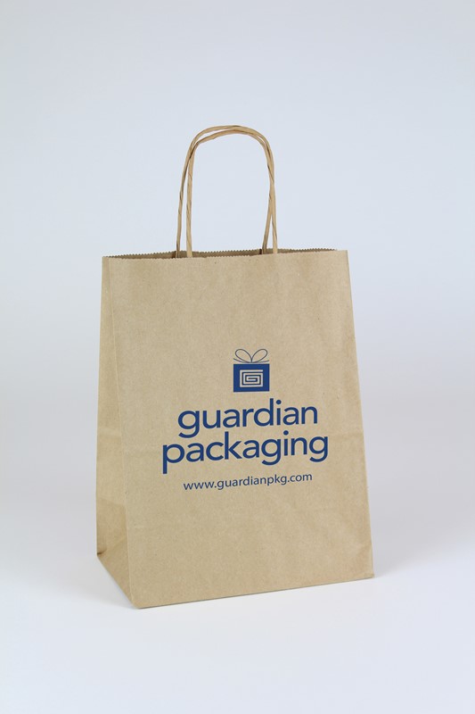 8 x 4.5 x 10.5 Recycled Brown Kraft Shopping Bags Recycled-Brown-Kraft-Shopping-Bags-8