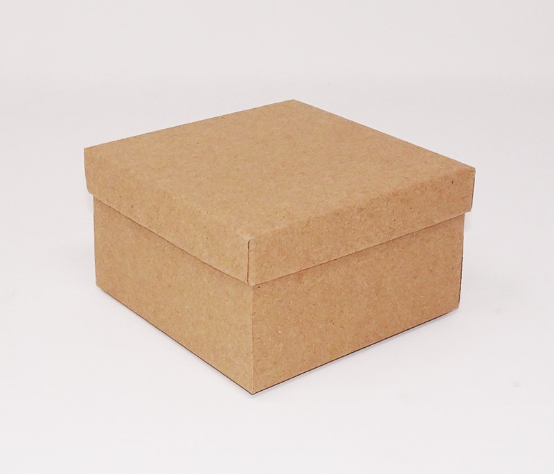 #34 Natural Kraft Cotton-Filled Jewelry Boxes  3-1/2 x 3-1/2 x 2 Natural-Kraft-Cotton-Filled-Jewelry-Boxes-34