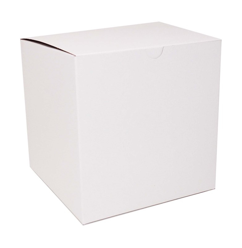 7 x 7 x 7 White One-Piece Giftware Boxes (Case of 100) White-One-Piece-Giftware-Boxes-777