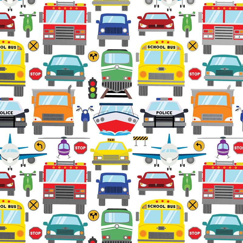 30" x 417' (half ream) -   B369 - Traffic Jam B369.30.417