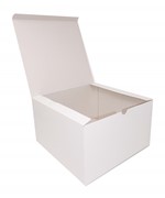 10 x 10 x 6 White One-Piece Giftware Boxes (Case of 50) White-One-Piece-Giftware-Boxes-10106 View 2