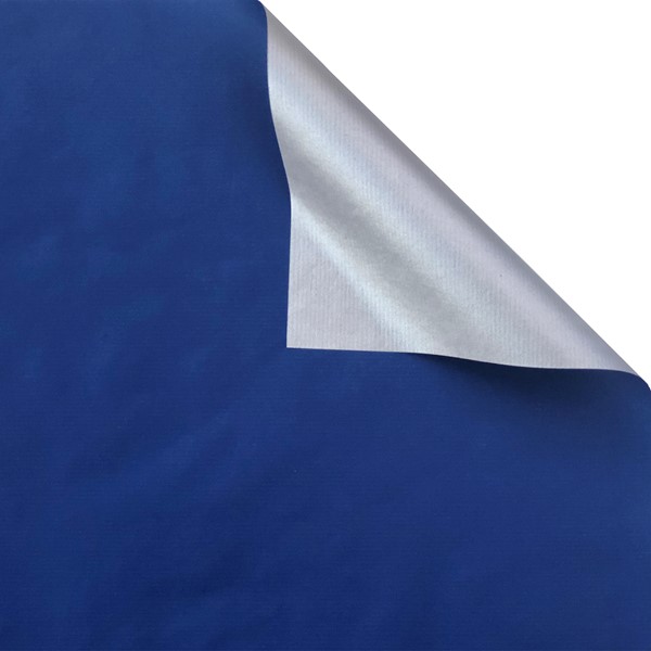 30" x 208' (quarter ream) -B996D - Royal & Silver on Kraft