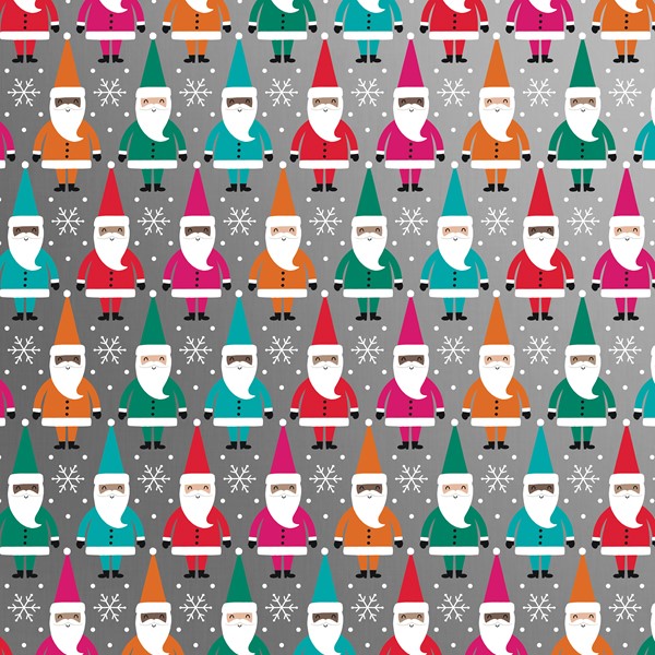 24" x 208' (quarter ream)  - XB602 - Bright Santa