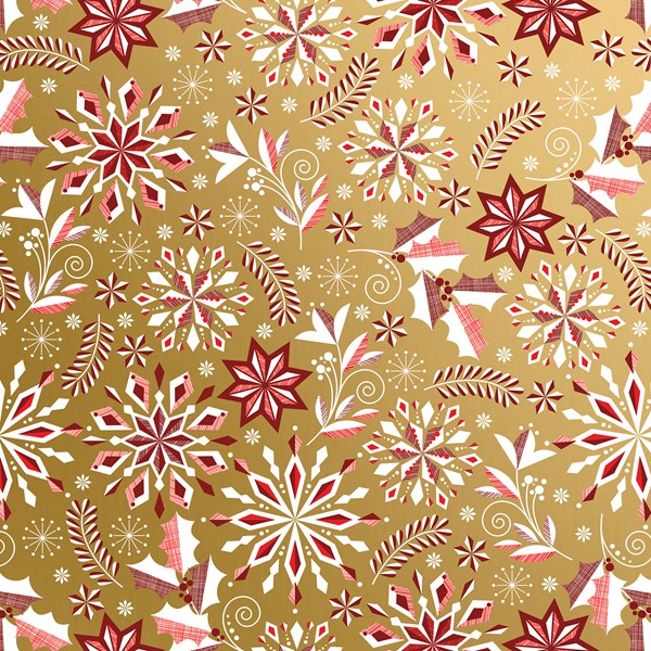 24" x 208' (quarter ream)  - XB759 - Merriment Gold